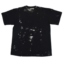 FRANKENSTEIN "DRIP" GREEN T-SHIRT ACID WASH BLACK