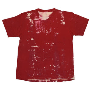 BIEHEADED T-SHIRT ACID WASH RED
