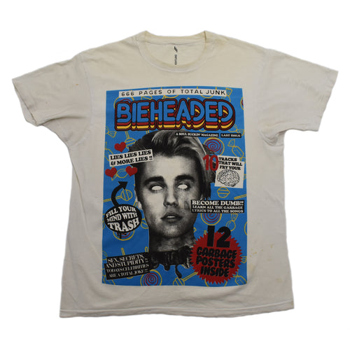 BIEHEADED T-SHIRT VINTAGE WHITE