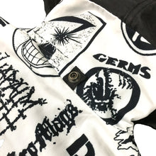 ALL OVER PRINT PUNK PATCH HOODED COACH JACKET 1 OF 1