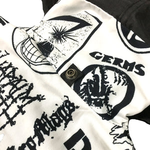 ALL OVER PRINT PUNK PATCH HOODED COACH JACKET 1 OF 1