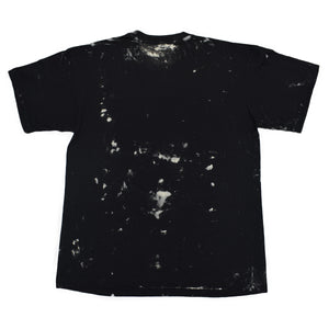 CREST T-SHIRT ACID WASH BLACK