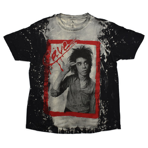 CAVE T-SHIRT ACID WASH BLACK