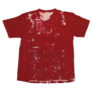 CREST T-SHIRT ACID WASH RED