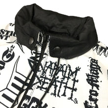 ALL OVER PRINT PUNK PATCH HOODED COACH JACKET 1 OF 1
