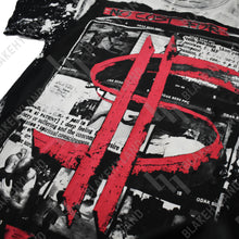 NO COST FOR COMPASSION T-SHIRT ACID WASH BLACK