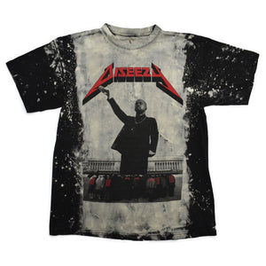 DISEEZY T-SHIRT ACID WASH BLACK