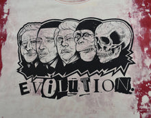 EVILUTION T-SHIRT ACID WASH RED