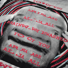BRAINWASHED T-SHIRT ACID WASH BLACK