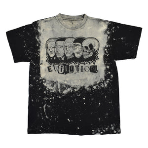 EVILUTION T-SHIRT ACID WASH BLACK