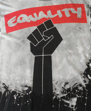 EQUALITY T-SHIRT ACID WASH BLACK