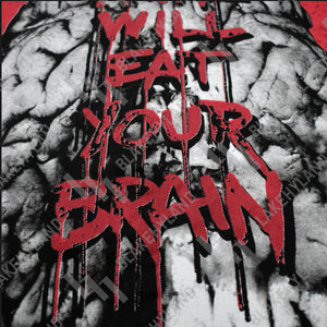 FAME WILL EAT YOUR BRAIN T-SHIRT WHITE