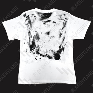 HASHTAG T-SHIRT SPLATTER BLACK