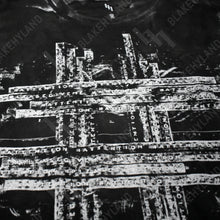 HASHTAG T-SHIRT SPLATTER BLACK