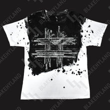 HASHTAG T-SHIRT SPLATTER BLACK