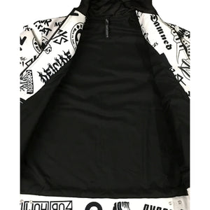 ALL OVER PRINT PUNK PATCH HOODED COACH JACKET 1 OF 1