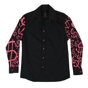 NO COST FOR COMPASSION ALL OVER PRINT DRESS SHIRT 1 OF 1