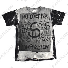 NO COST T-SHIRT ACID WASH BLACK