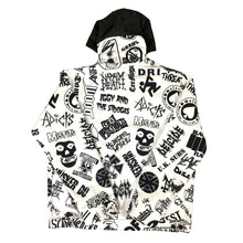 ALL OVER PRINT PUNK PATCH HOODED COACH JACKET 1 OF 1