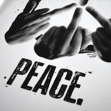 PEACE T-SHIRT WHITE