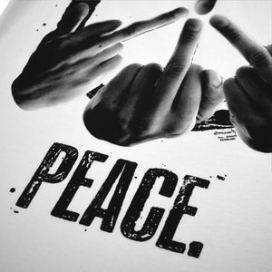 PEACE T-SHIRT WHITE