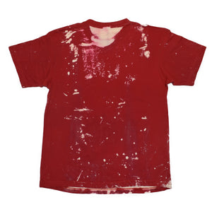 SELFIE T-SHIRT ACID WASH RED