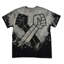 UNITY T-SHIRT ACID WASH BLACK