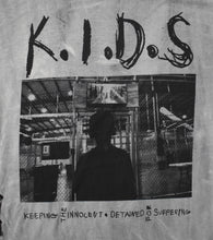KIDS T-SHIRT ACID WASH BLACK