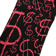 DOLLARS ALL OVER PRINT MAGENTA|BLACK PANT 32x32 1 OF 1