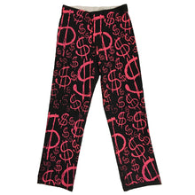 DOLLARS ALL OVER PRINT MAGENTA|BLACK PANT 32x32 1 OF 1