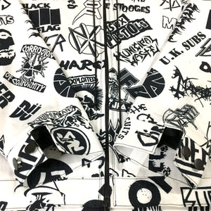 ALL OVER PRINT PUNK PATCH HOODED COACH JACKET 1 OF 1