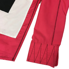 PEACE PATCHWORK MAGENTA DRESS SHIRT 1 OF 1